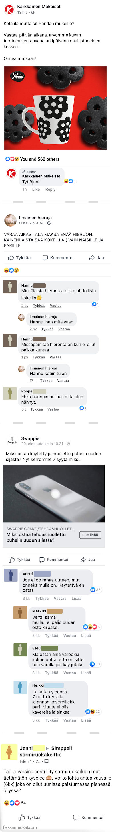 Feissarimokat - Sekalaisia, osa 412