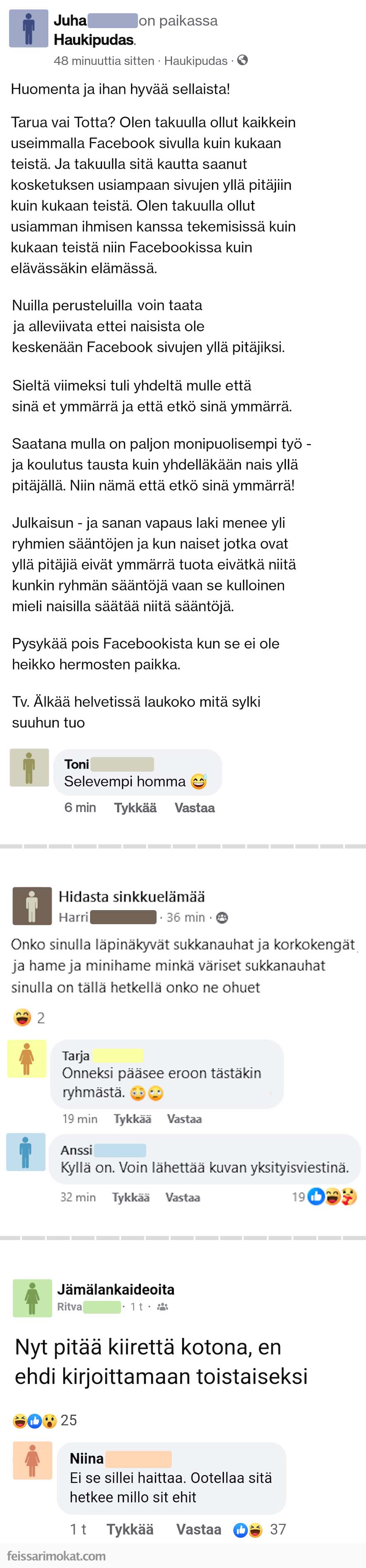 Ryhmän jäsenellä on asiaa, osa 23