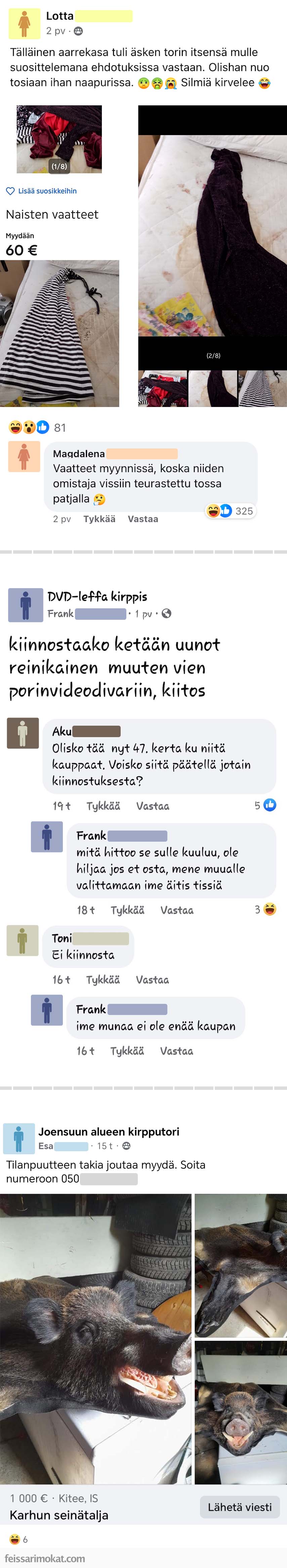 Kirpputorin löytöjä, osa 531