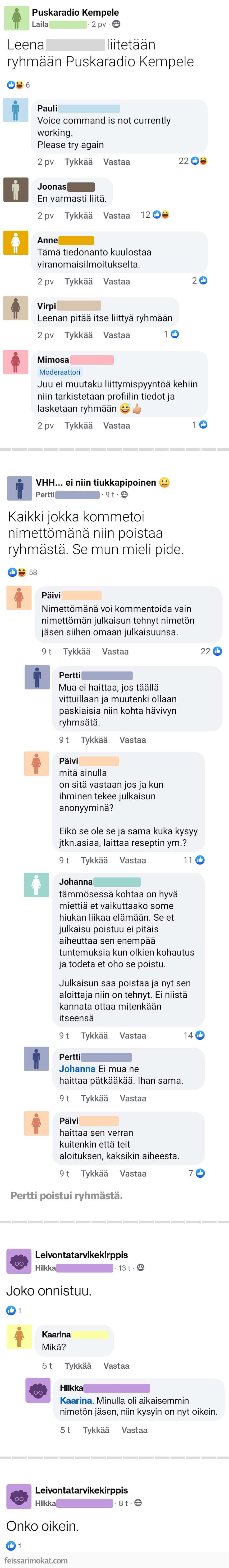 Ryhmän jäsenellä on asiaa, osa 26