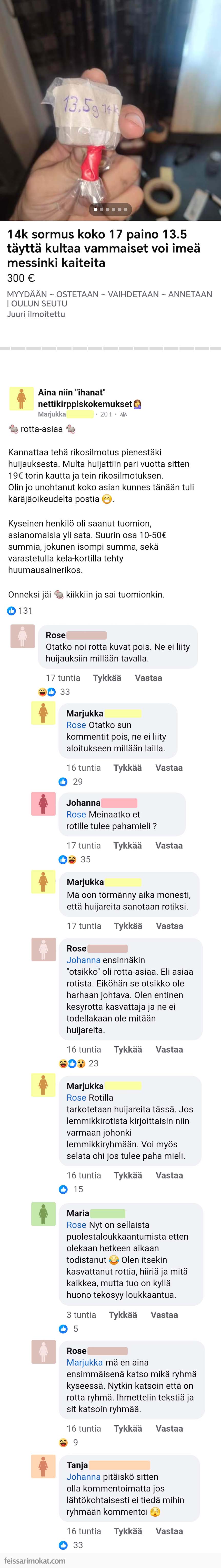 Kirpputorin löytöjä, osa 535