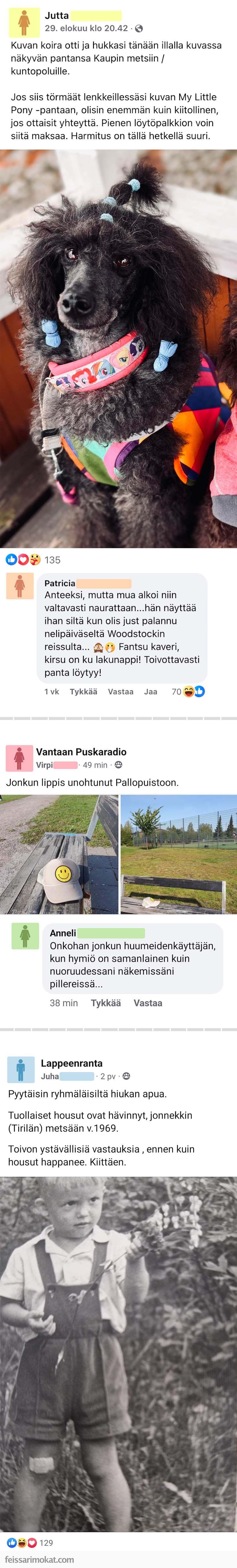 Löytötavaratoimisto Facebook, osa 79