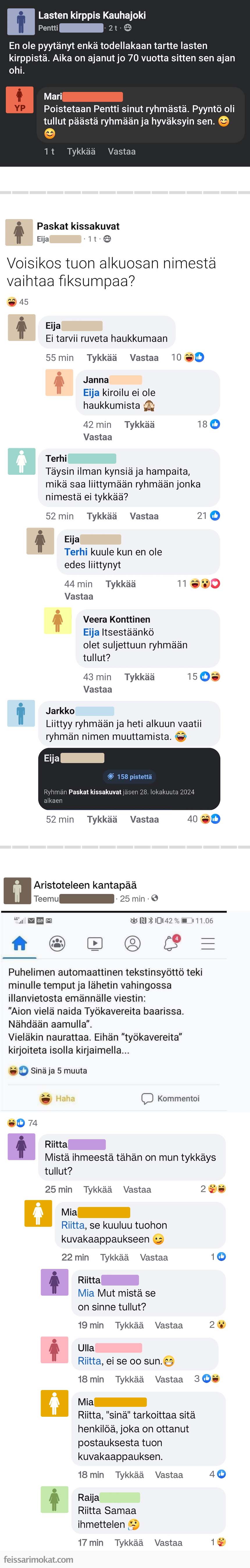 Ryhmän jäsenellä on asiaa, osa 31