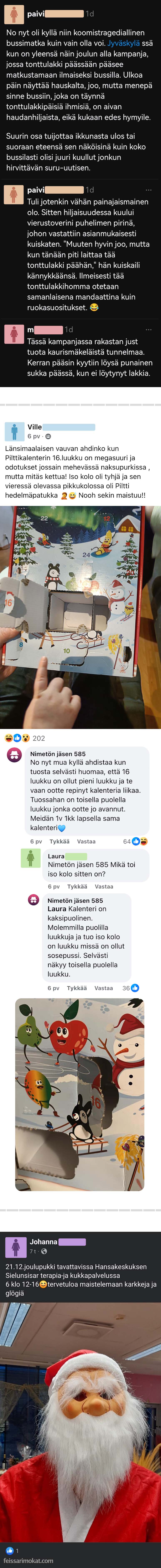 Jouluahdistusta