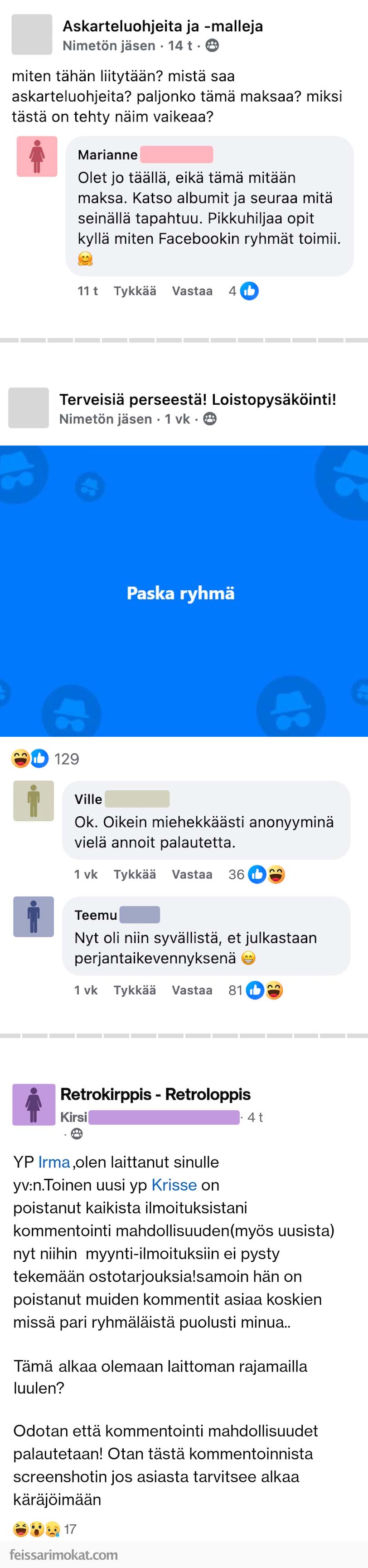 Ryhmän jäsenellä on asiaa, osa 32