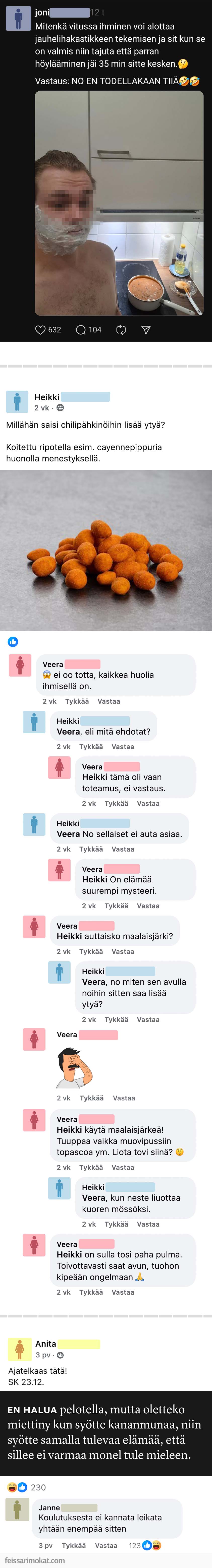 Mitä tänään syötäisiin? Osa 140