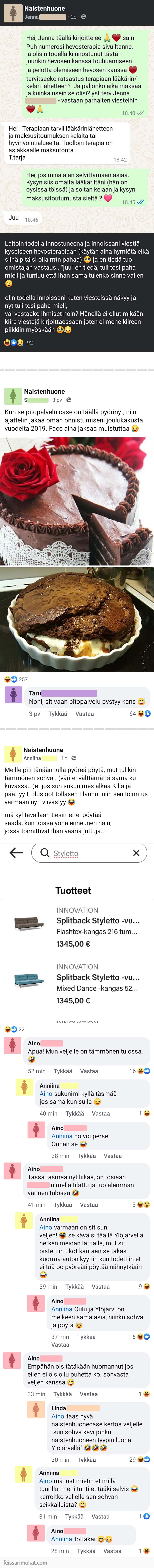 Naistenhuoneen ovi jäi auki, osa 321