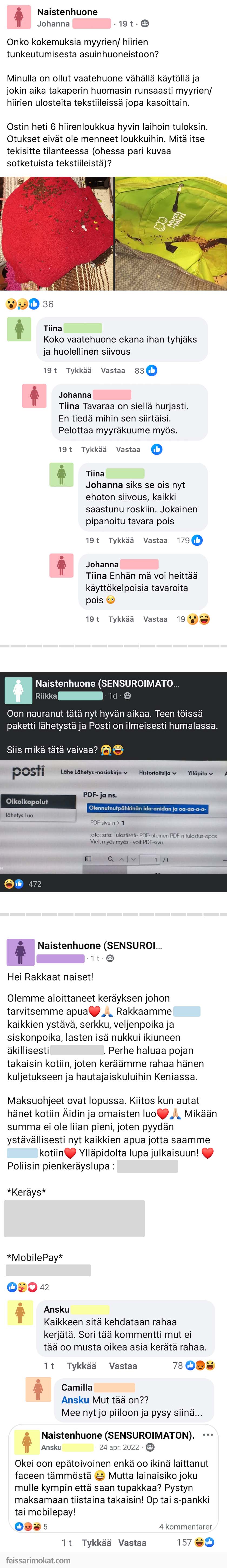 Naistenhuoneen ovi jäi auki, osa 323