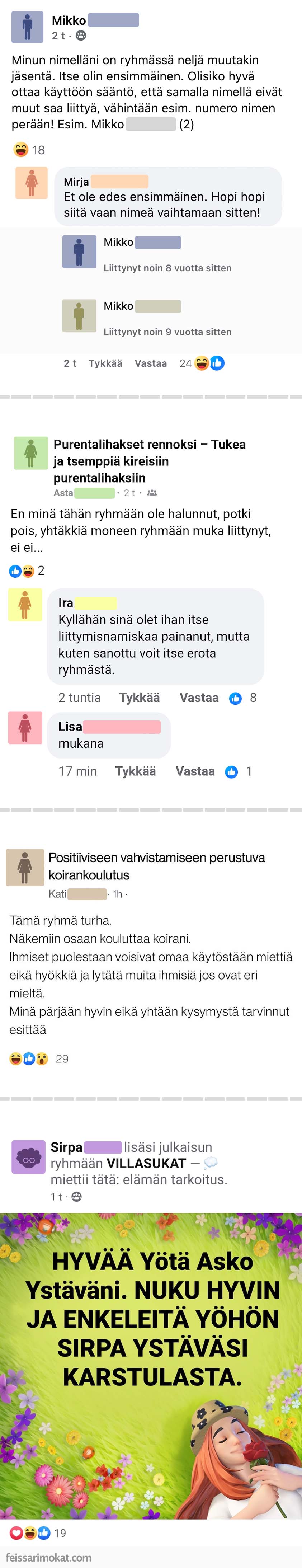 Ryhmän jäsenellä on asiaa, osa 35