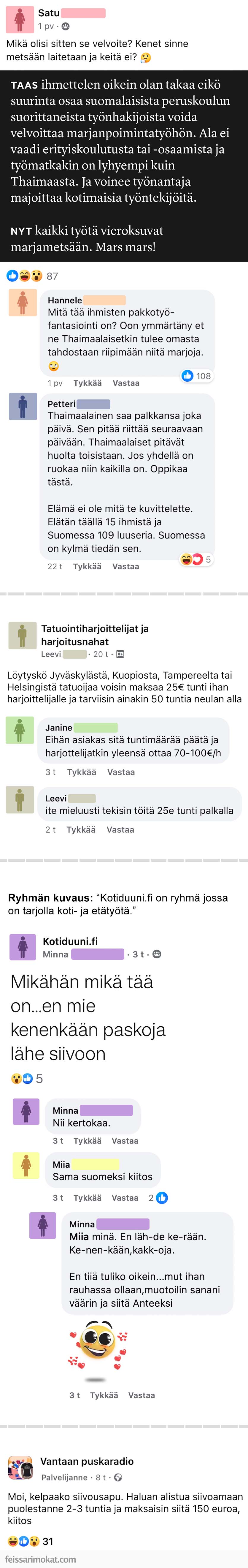 Töitä tarjolla, osa 6