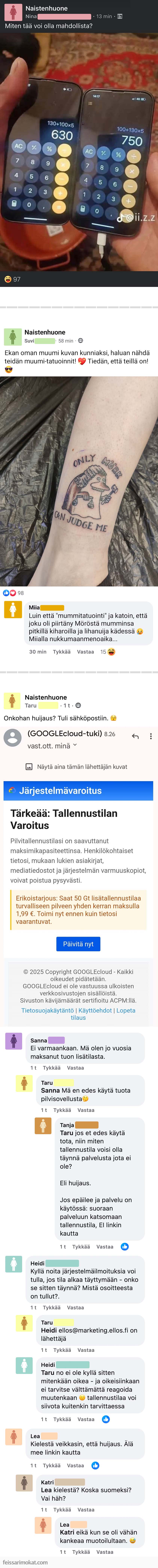 Naistenhuoneen ovi jäi auki, osa 329