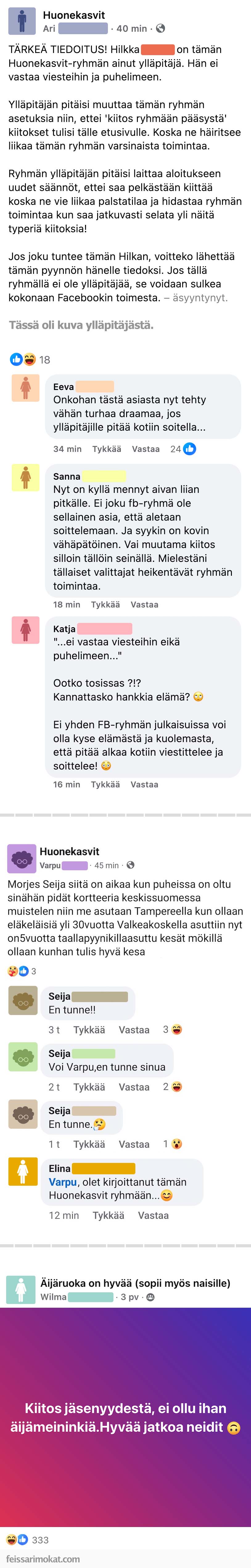 Ryhmän jäsenellä on asiaa, osa 38