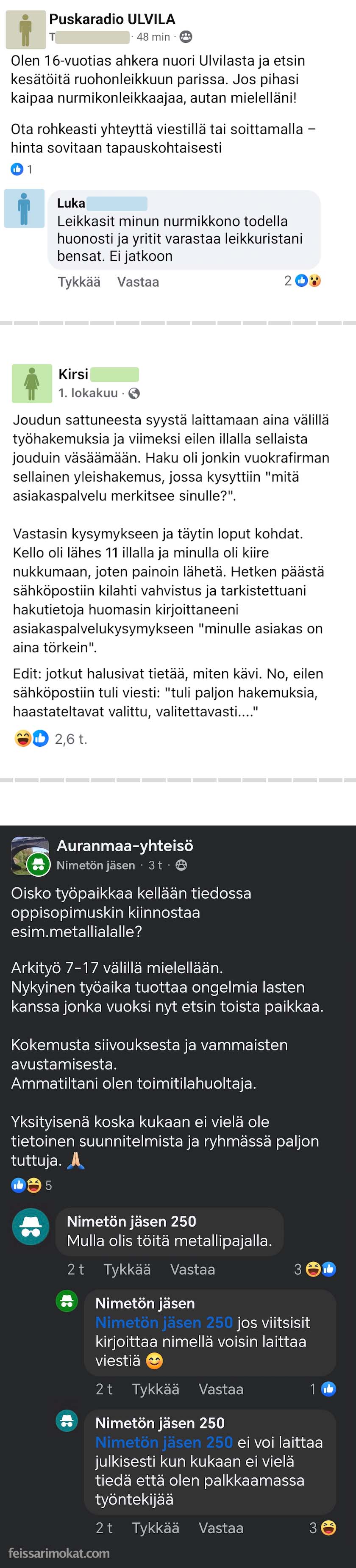 Työmarkkinoilla tapahtuu, osa 10