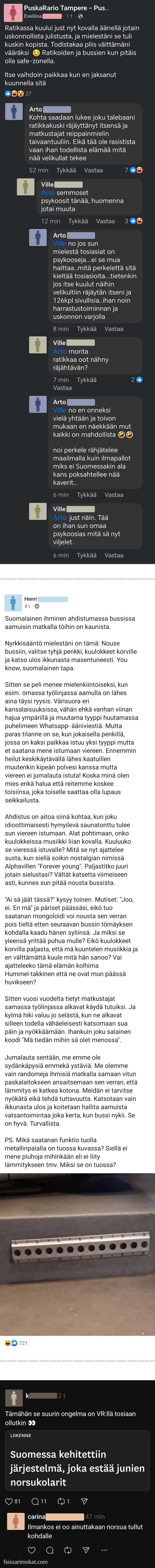 Juttuja joukkoliikenteestä, osa 68