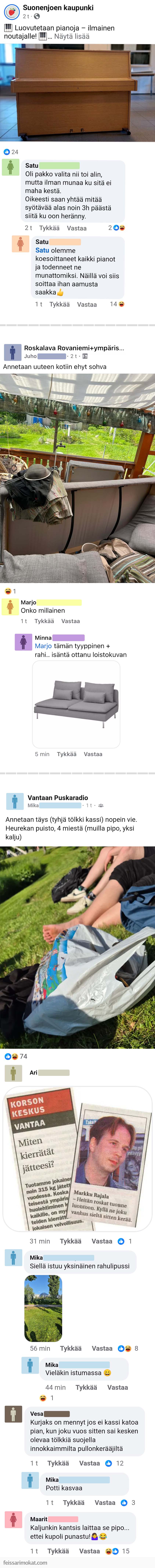 Roskalavalla rapisee, osa 195