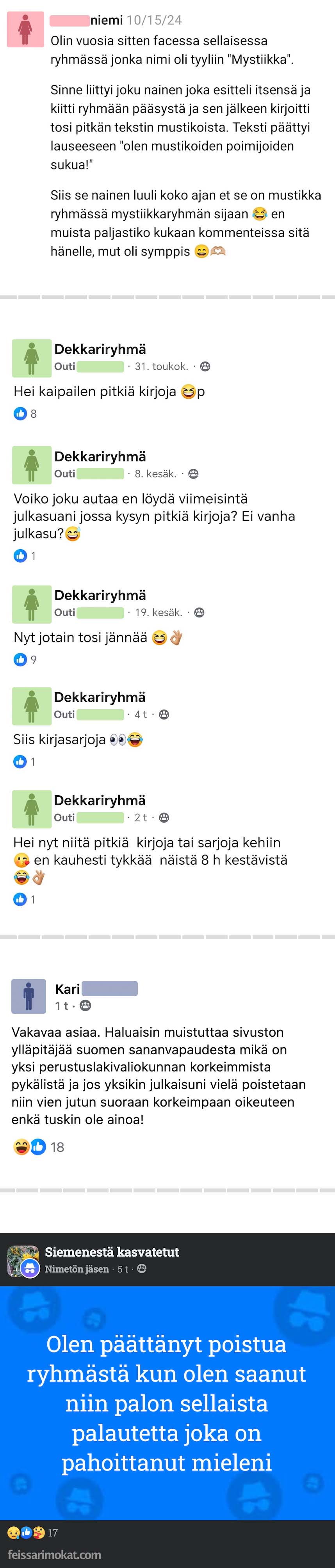 Ryhmän jäsenellä on asiaa, osa 43