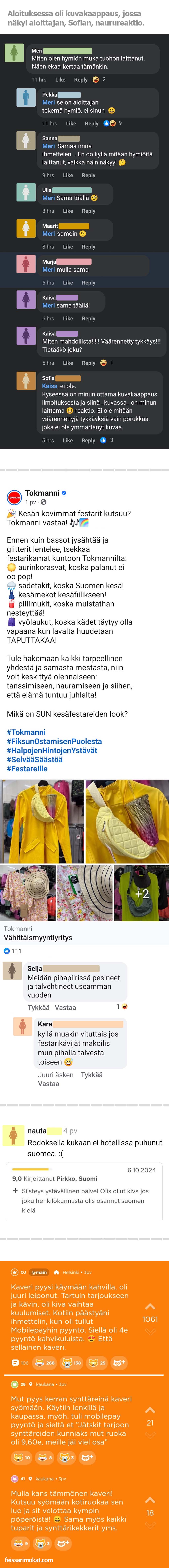 Sekalaisia, osa 695