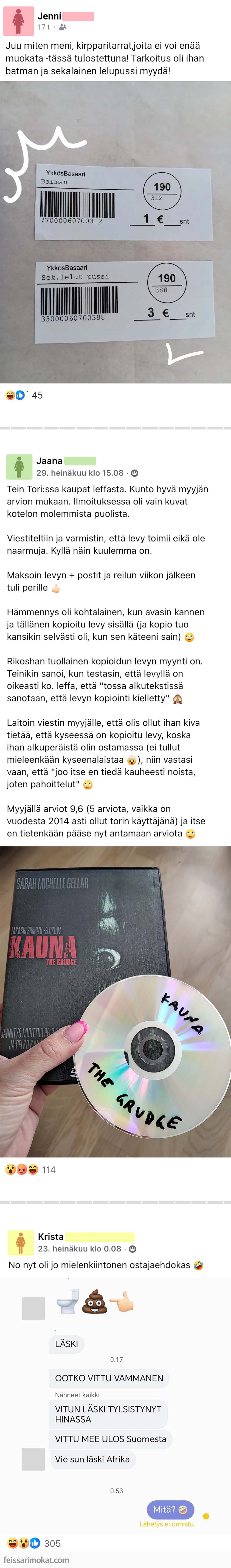 Kirpputorin löytöjä, osa 573