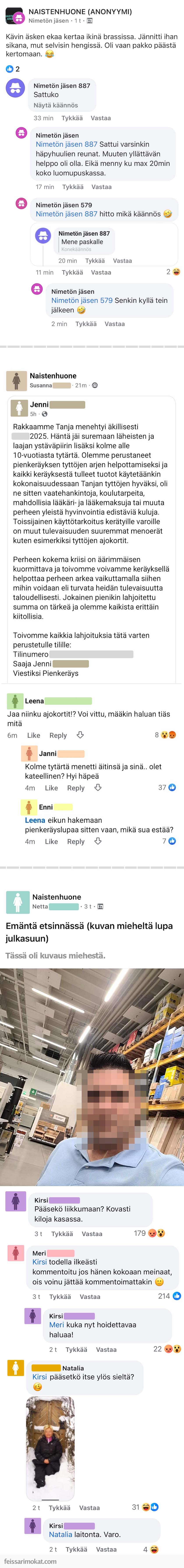 Naistenhuoneen ovi jäi auki, osa 345
