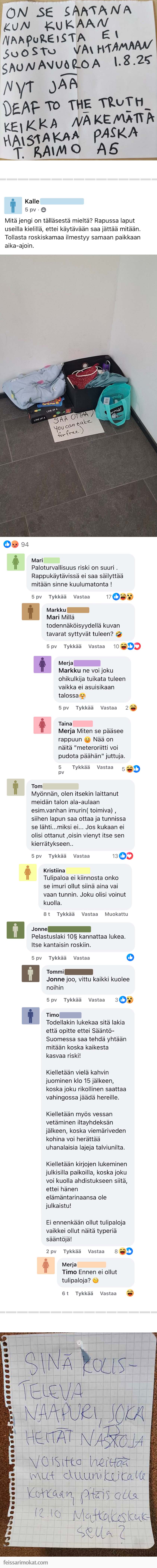 Rakkaat naapurit, osa 102