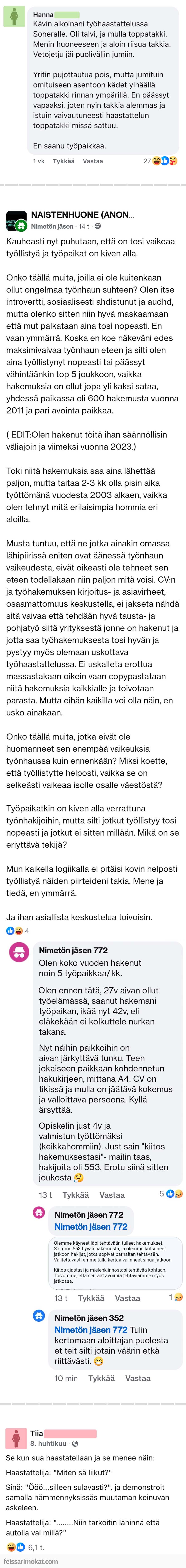 Töitä tarjolla, osa 7