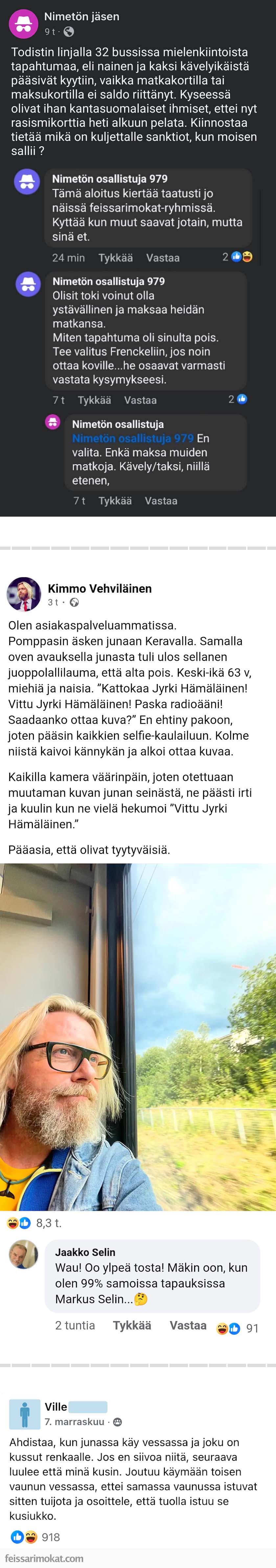Juttuja joukkoliikenteestä, osa 70