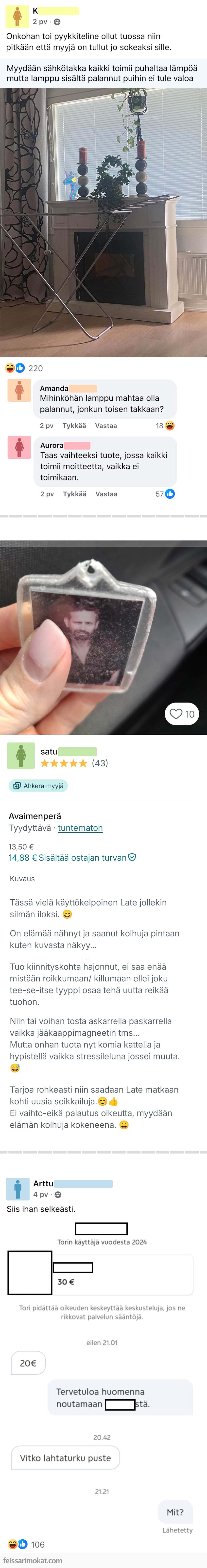 Kirpputorin löytöjä, osa 577