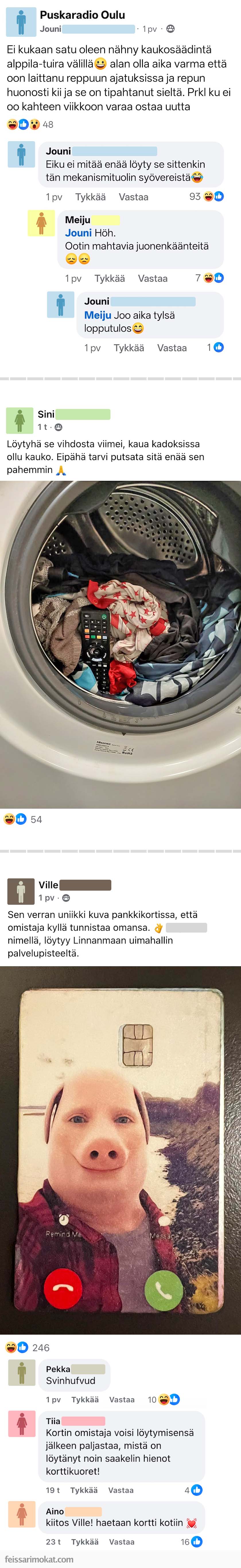 Löytötavaratoimisto Facebook, osa 87
