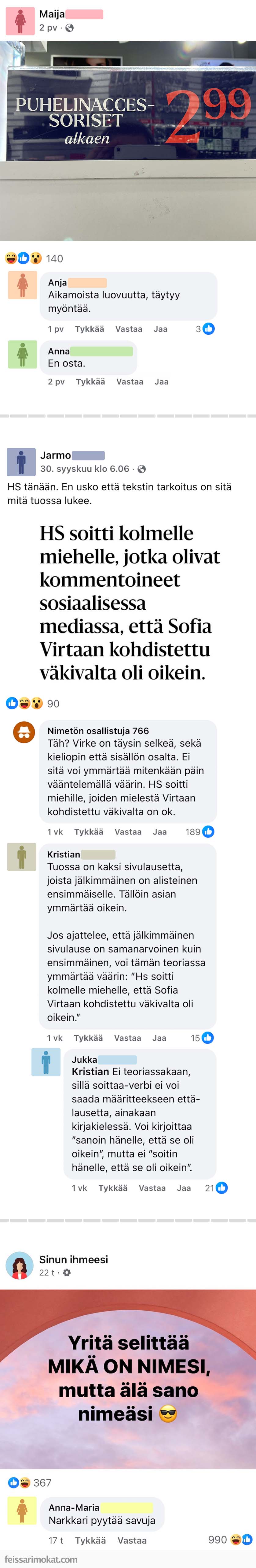 Ihana kielemme, osa 68