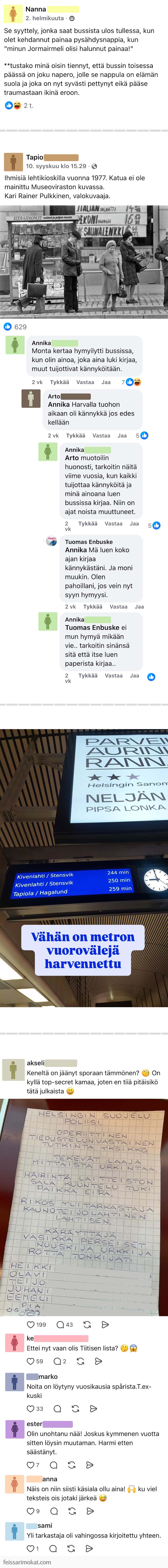 Juttuja joukkoliikenteestä, osa 71
