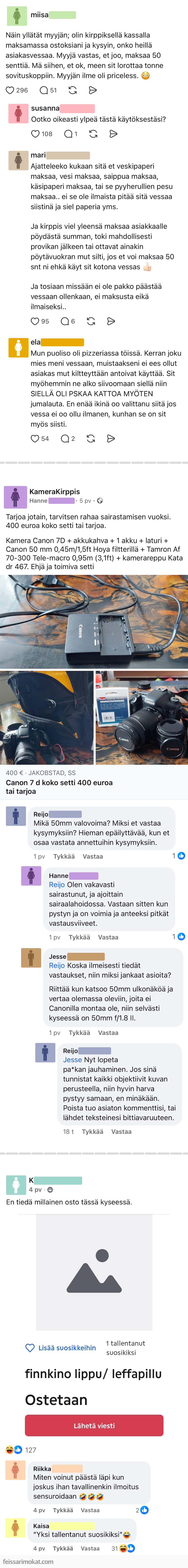 Kirpputorin löytöjä, osa 580