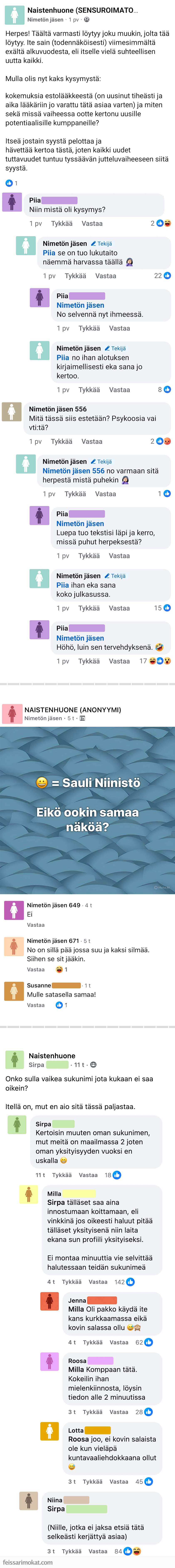 Naistenhuoneen ovi jäi auki, osa 350