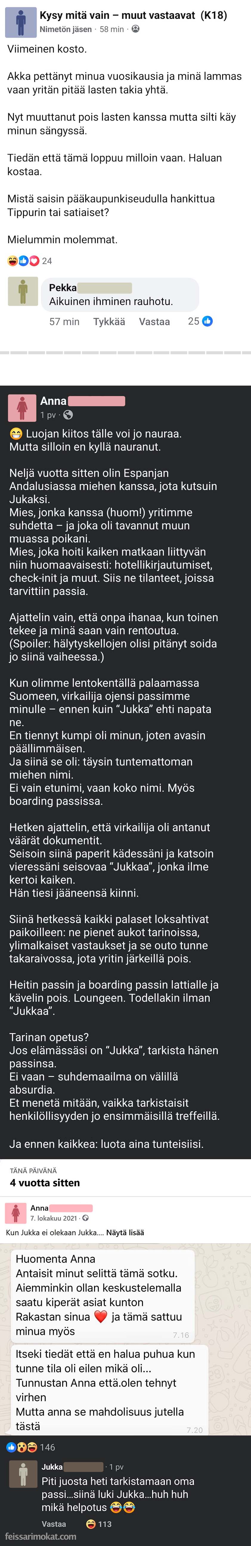 Parisuhdeterapiaa, osa 50