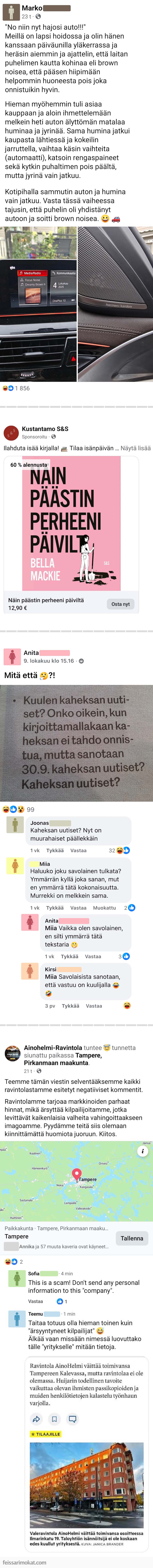 Sekalaisia, osa 705