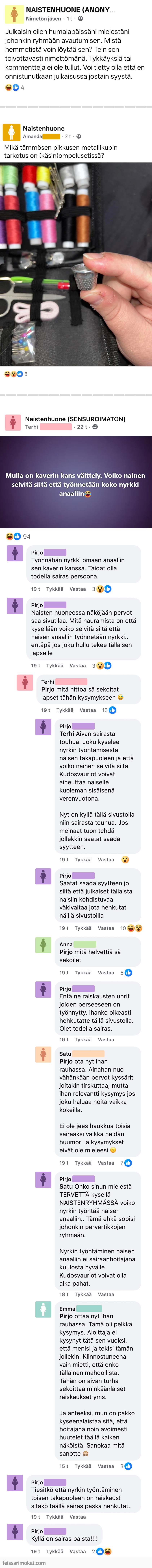 Naistenhuoneen ovi jäi auki, osa 354