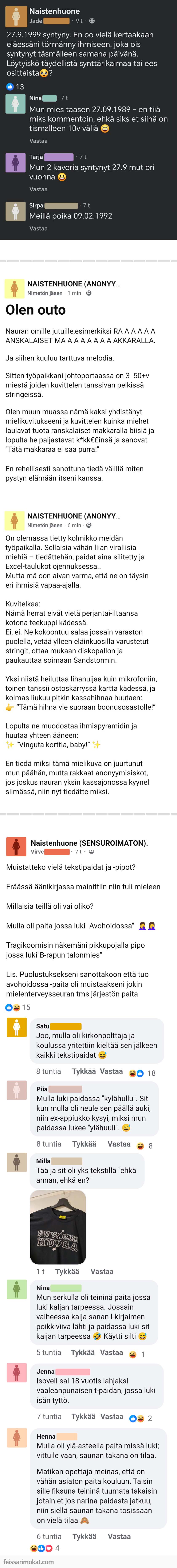 Naistenhuoneen ovi jäi auki, osa 355