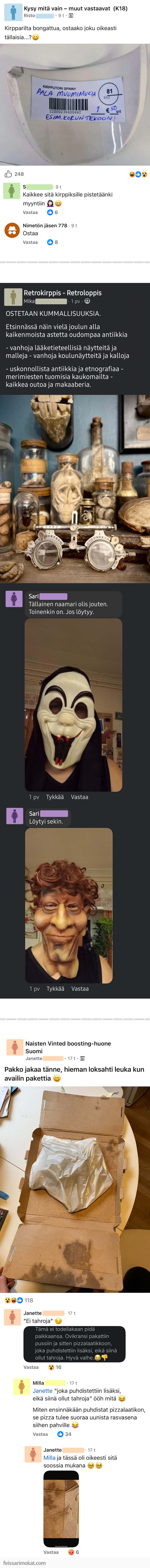 Kirpputorin löytöjä, osa 585