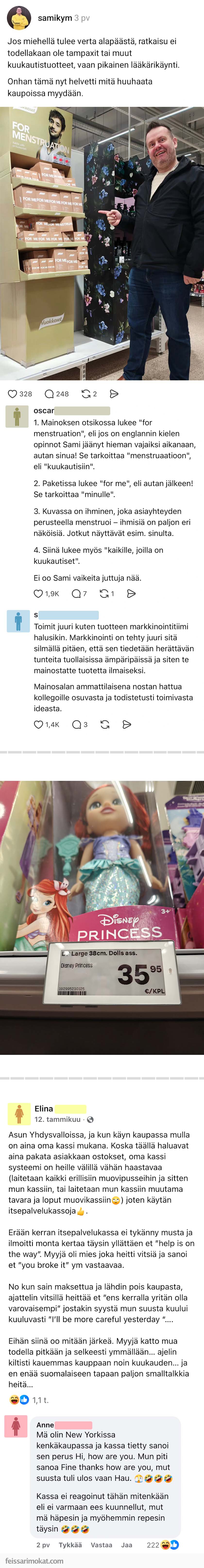 Kohtaamisia kaupoilla, osa 137