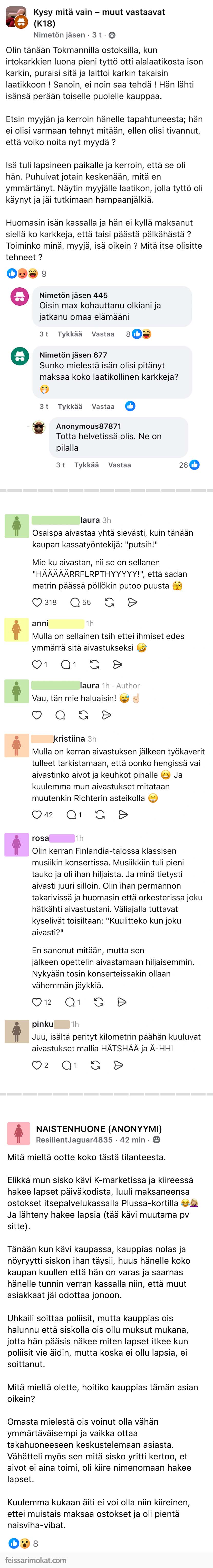 Kohtaamisia kaupoilla, osa 139