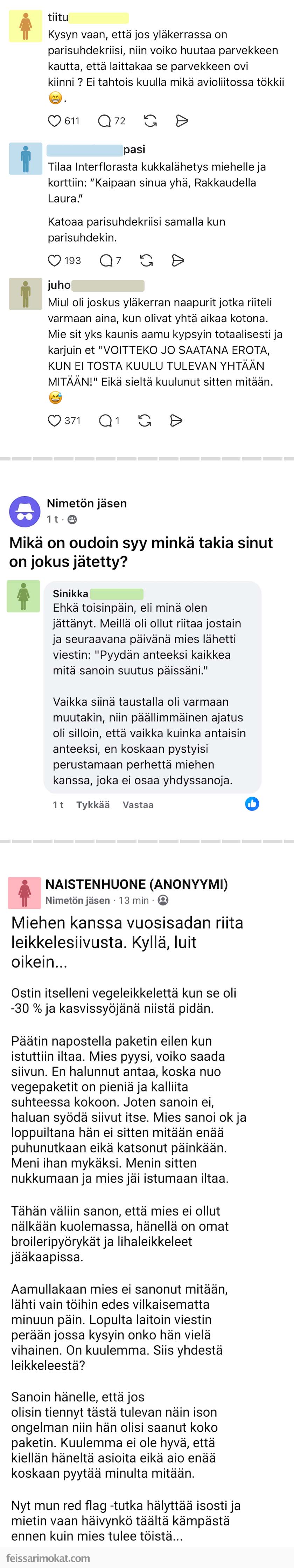 Parisuhdeterapiaa, osa 52