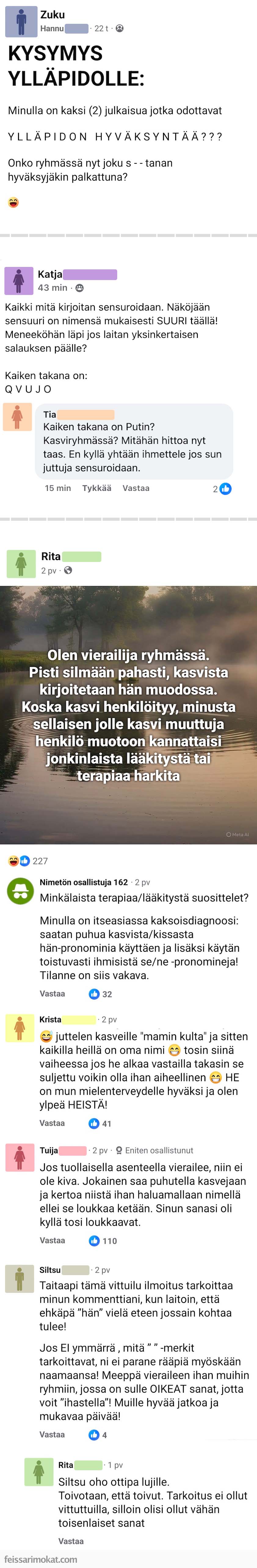 Ryhmän jäsenellä on asiaa, osa 45