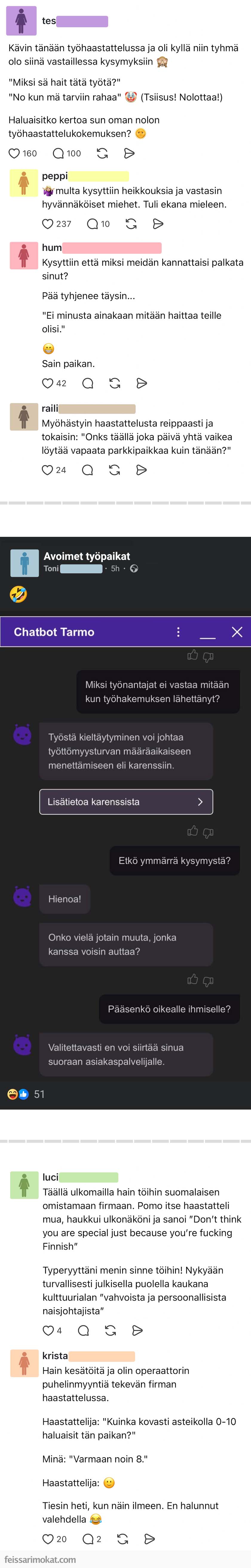Töitä tarjolla, osa 9