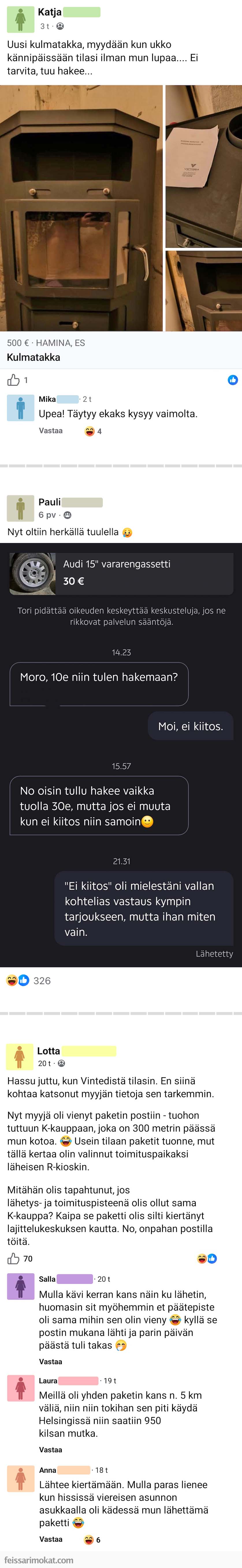 Kirpputorin löytöjä, osa 586