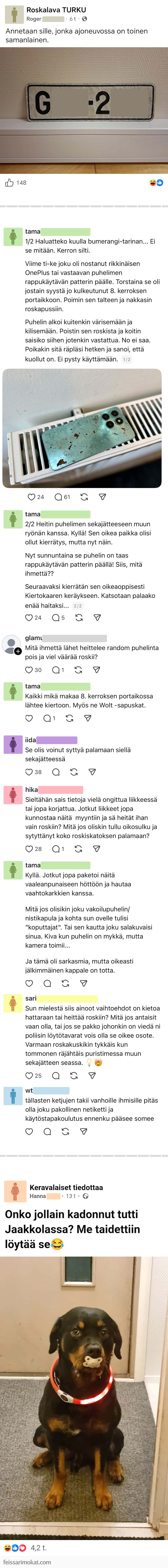 Löytötavaratoimisto Facebook, osa 90