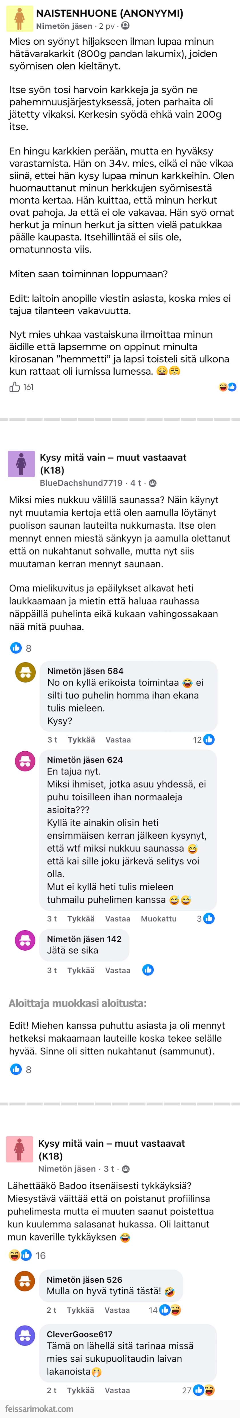 Parisuhdeterapiaa, osa 55