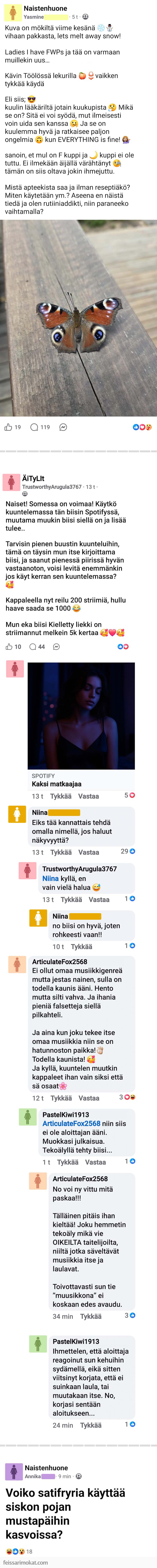 Naistenhuoneen ovi jäi auki, osa 360