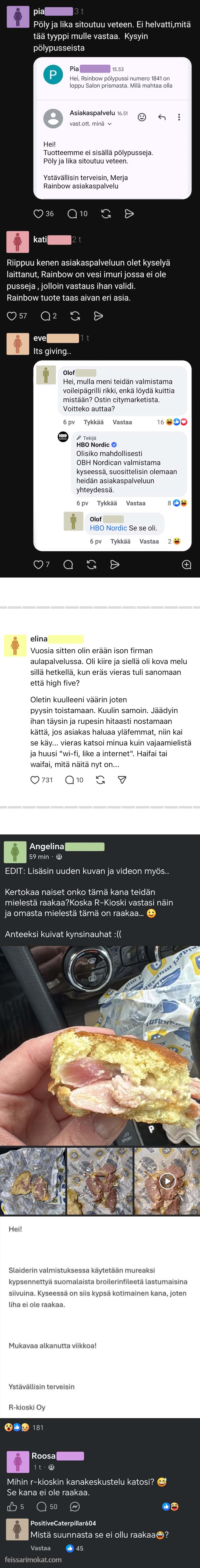 Asiakaspalvelun aarteita, osa 16