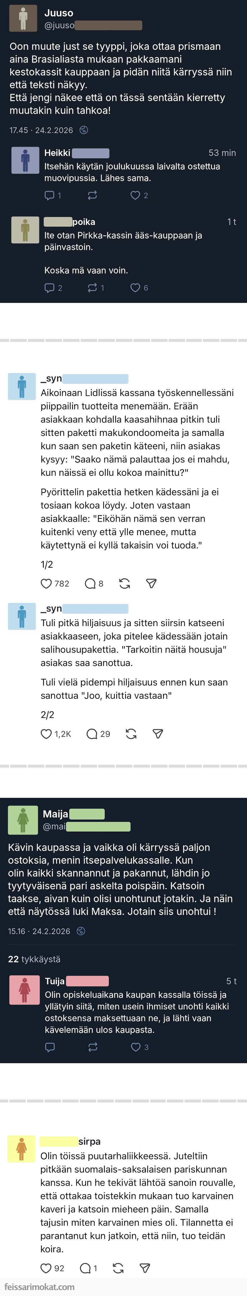 Kohtaamisia kaupoilla, osa 145