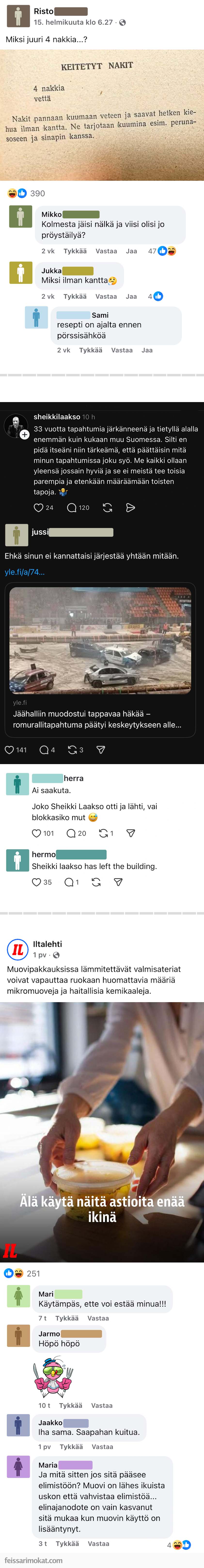 Mitä tänään syötäisiin? Osa 178