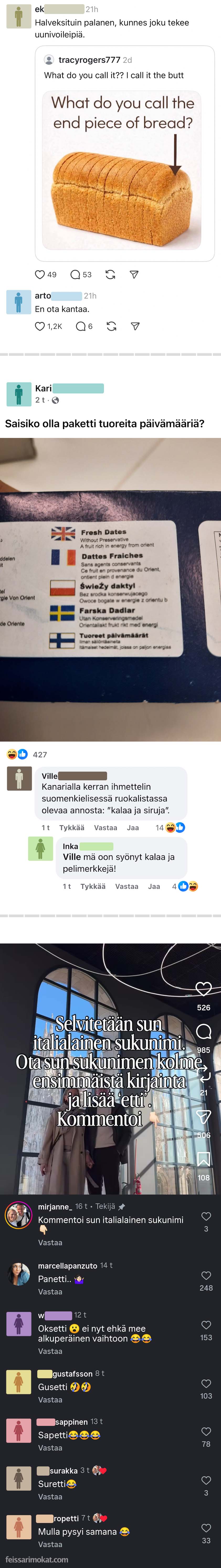 Ihana kielemme, osa 85